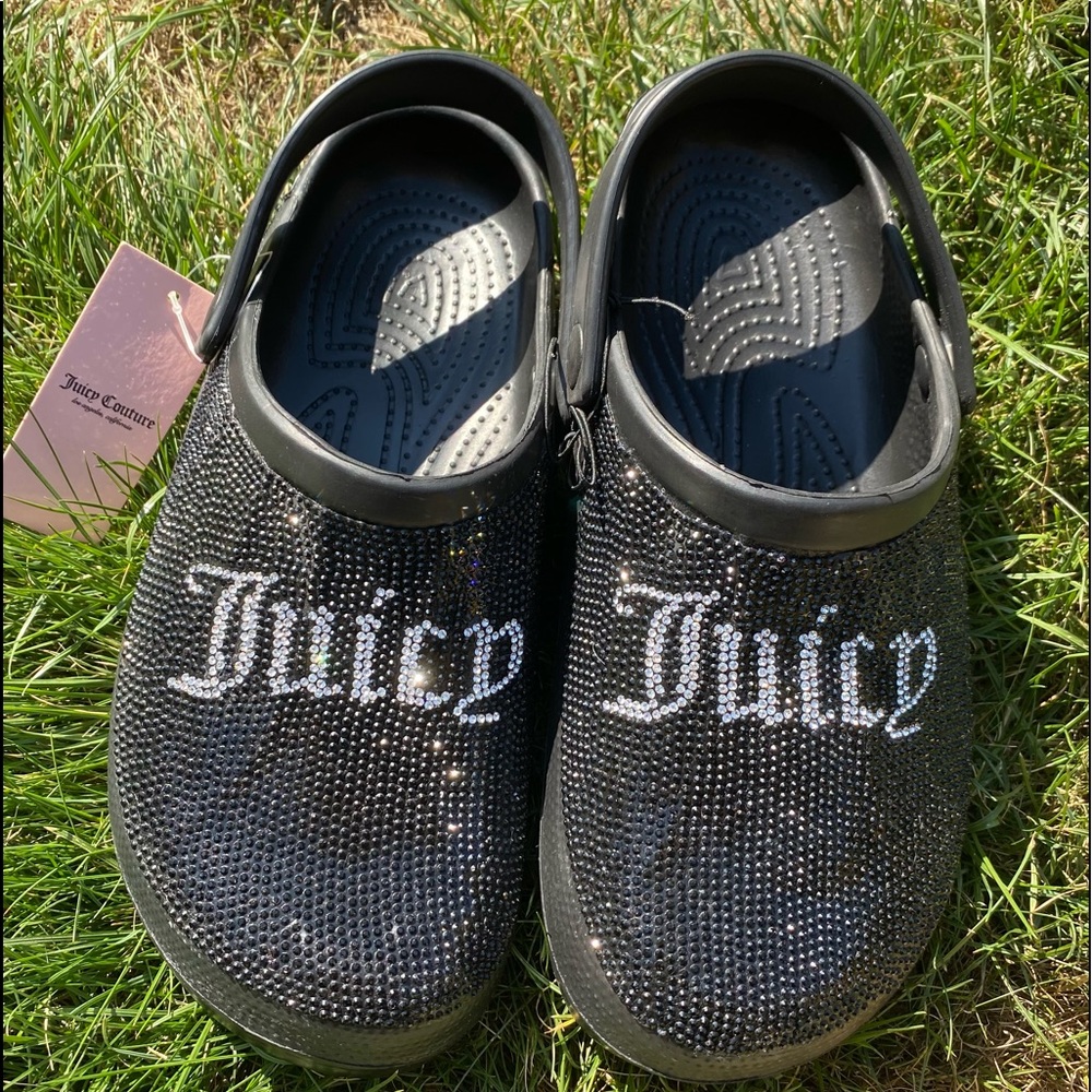 Juicy Couture Black “Crocs”